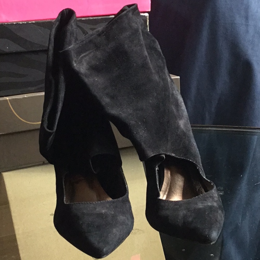 Black booties